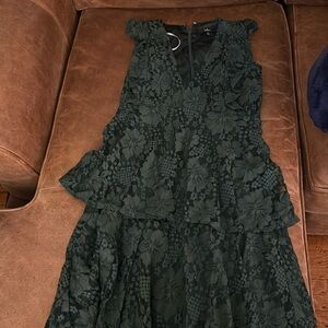 Lulus medium green dress